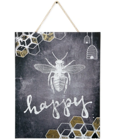 Shop Graham & Brown Canvas Bee Happy Wall Art