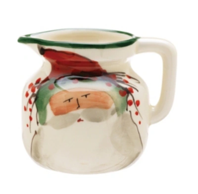 Shop Vietri Old St. Nick Creamer In Handpainted