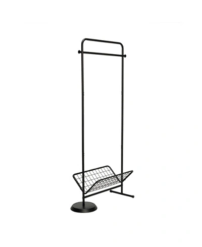 Shop Honey Can Do Garment Rack/ Entryway Unit In Black