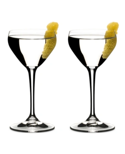 Shop Riedel Drink Specific Glassware Nick & Nora Glass In Clear