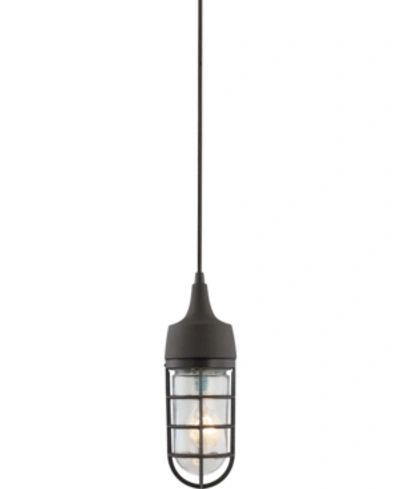 Shop Volume Lighting 1-light Mini Pendant In Bronze