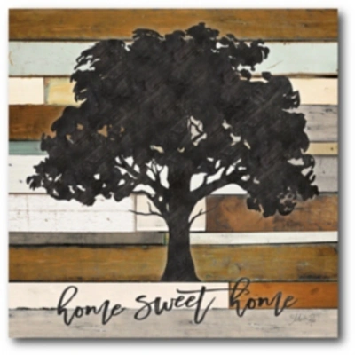 Shop Courtside Market Home Sweet Home Gallery-wrapped Canvas Wall Art In Multi