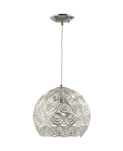 Shop Volume Lighting 1-light Hanging Pendant In Chrome