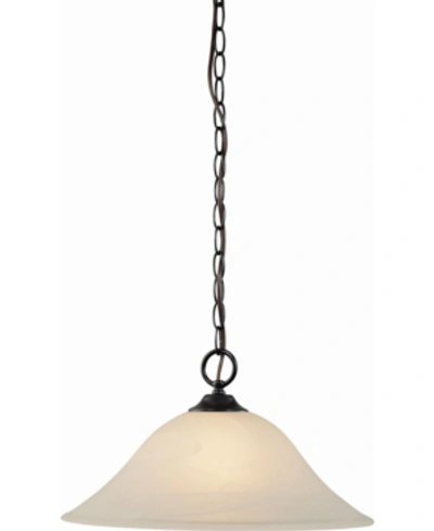 Shop Volume Lighting Hammond 1-light Hanging Pendant In Bronze