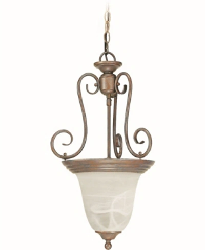 Shop Volume Lighting Troy 1-light Hanging Pendant In Khaki