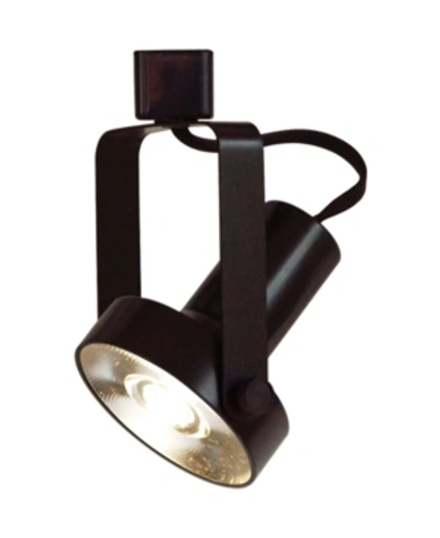 Shop Volume Lighting 1-light Integrated Led Mini Adjustable Step Cylinder Track Head In Black