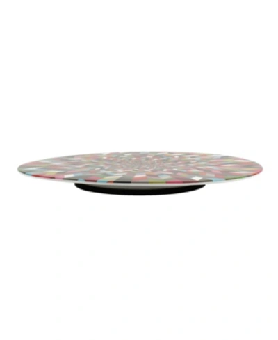 Shop French Bull Melamine 15" Ziggy Lazy Susan With Non-slip Base In Multi