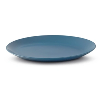 Shop Nambe Orbit Platter In Aurora Blue