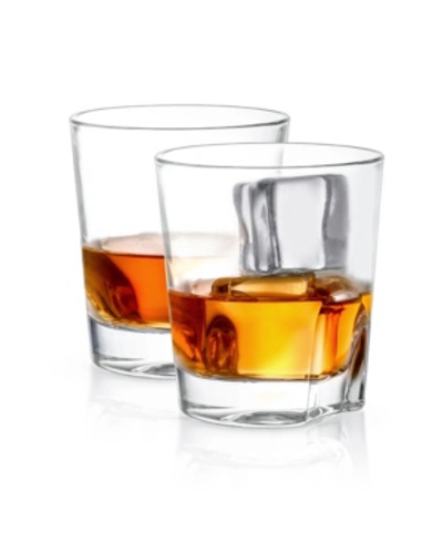 JOYJOLT CARINA OLD FASHIONED WHISKEY GLASSES SET OF 2 
