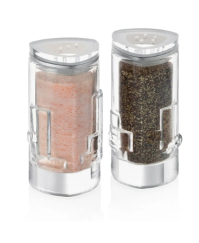 Shop Joyjolt Revere Glass Salt And Pepper Shaker Set Of 2 In Clear