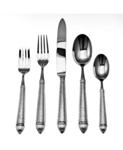 Shop Ricci Argentieri Ricci Raffaello 5 Piece Place Setting In Silver