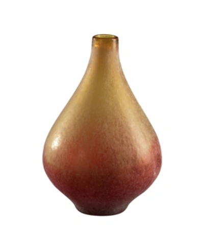 Cyan Design Medium Vizio Vase In Orange