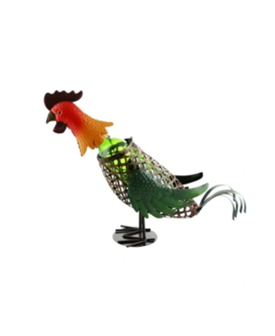 Shop Wine Bodies Rooster Wine Bottle Holder In Multi