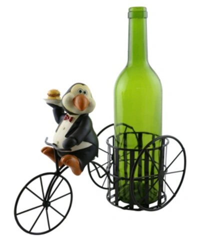 Shop Wine Bodies Penguin Wine Bottle Holder In Multi