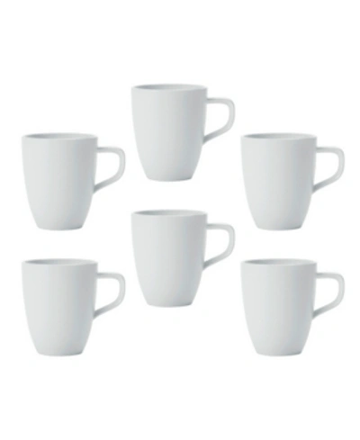 Villeroy & Boch Set Of 6 Artesano Original Mugs In White