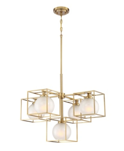 Shop Designer's Fountain Cowen 5 Light Chandelier In Gold