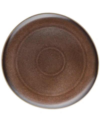 Rosenthal Junto Stoneware Flat Dinner Plate In Bronze