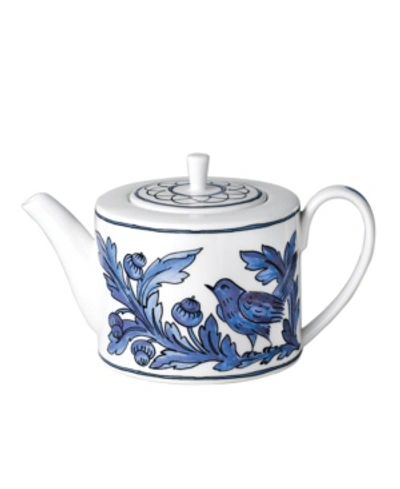 Shop Twig New York Blue Bird Tea Pot In Multi