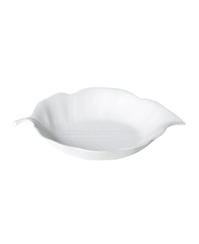 Shop Twig New York Foliage Medium Serving Bowl In White