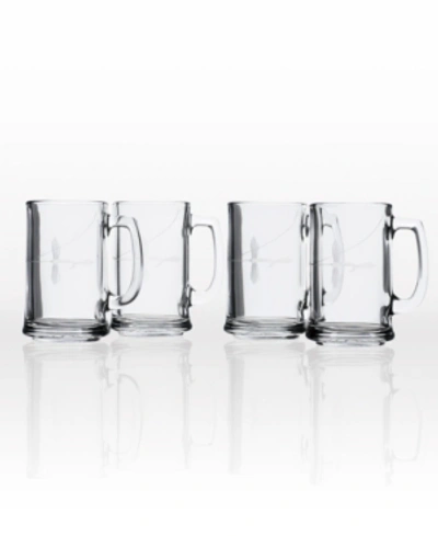Shop Rolf Glass Fly Fishing Beer Mug 16oz- Set Of 4 Glasses