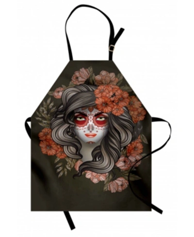 AMBESONNE DAY OF THE DEAD APRON 