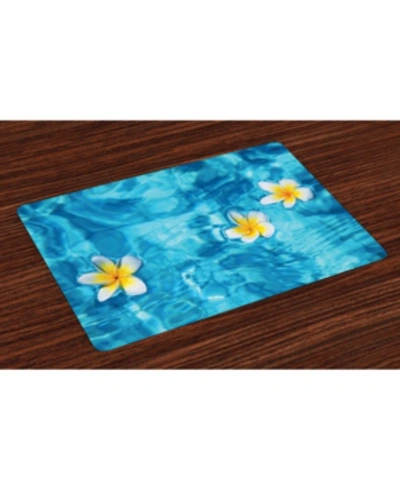 AMBESONNE HAWAIIAN PLACE MATS, SET OF 4 