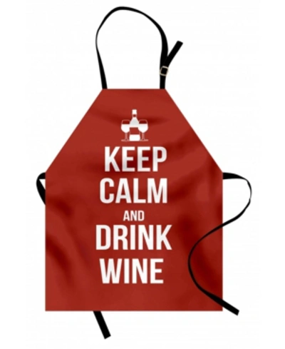 AMBESONNE KEEP CALM APRON 
