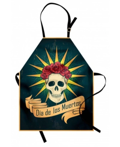 Ambesonne Day Of The Dead Apron In Multi