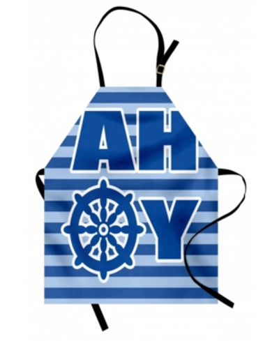 Shop Ambesonne Ahoy Its A Boy Apron In Multi