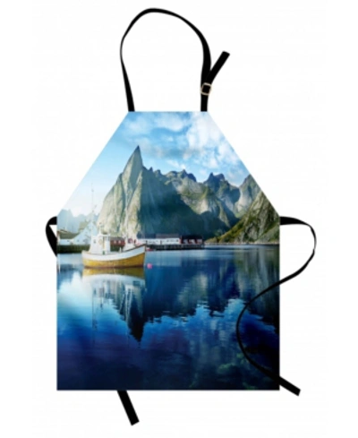 Shop Ambesonne European Apron In Blue