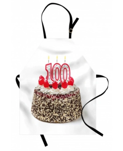 Shop Ambesonne 100th Birthday Apron In Multi