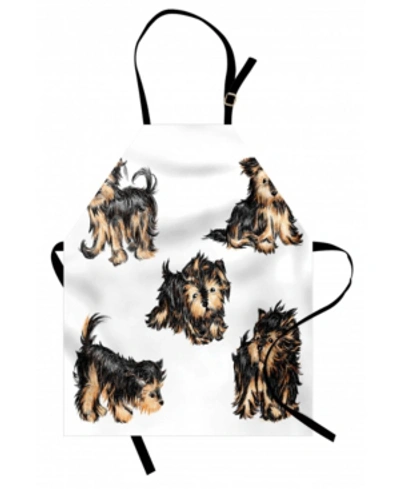 Shop Ambesonne Yorkie Apron In Blue