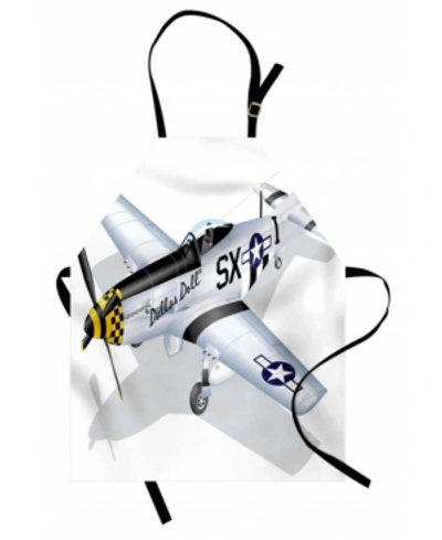 Ambesonne Vintage-like Airplane Apron In Multi
