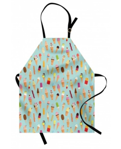 Shop Ambesonne Ice Cream Apron In Blue