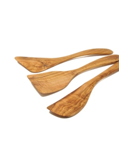 Shop Beldinest Olive Wood Spatula Kit Set Of 3 In No Color