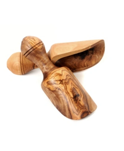 Shop Beldinest Olive Wood Bath Salt Scoops, Set Of 2" In No Color