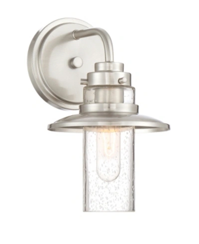 Shop Designer's Fountain Dover 1 Light Wall Sconce In Platinum