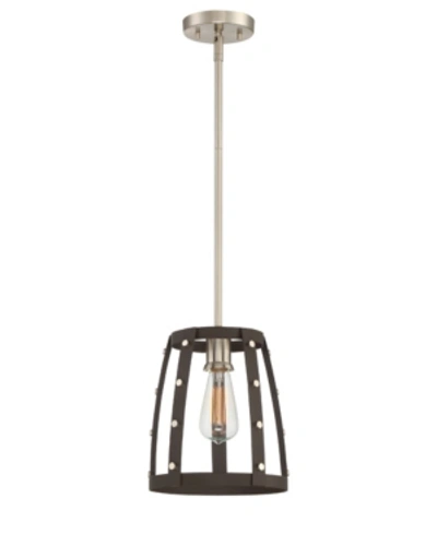 Shop Designer's Fountain Presidio 1 Light Mini-pendant In Brown