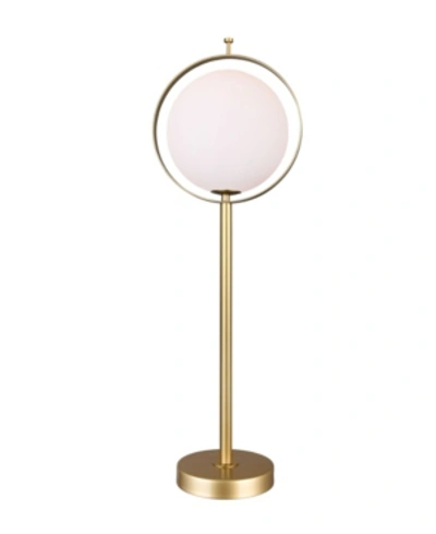 Shop Cwi Lighting Da Vinci 1 Light Table Lamp In Gold