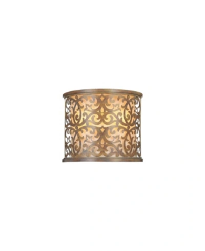 Shop Cwi Lighting Nicole 2 Light Wall Sconce In Dark Brown