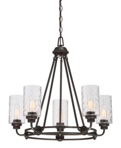 Designer's Fountain Designers Fountain Gramercy Park 5 Light Chandelier In Bronze