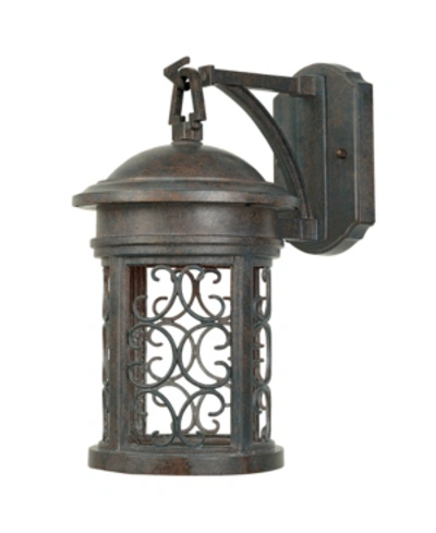 Shop Designer's Fountain Ellington Wall Lantern In Brown