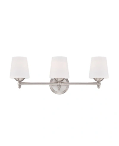 Shop Designer's Fountain Darcy 3 Light Bath Bar In Chrome