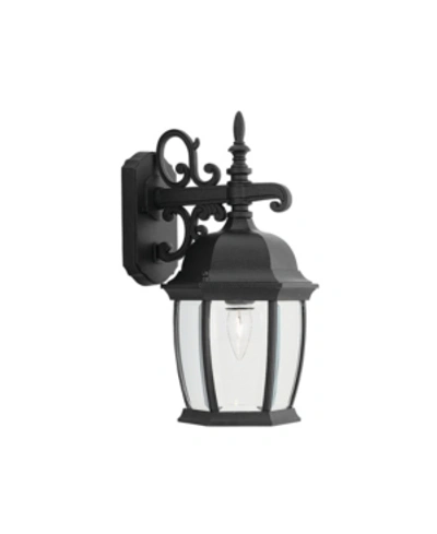 Shop Designer's Fountain Tiverton Wall Lantern In Black