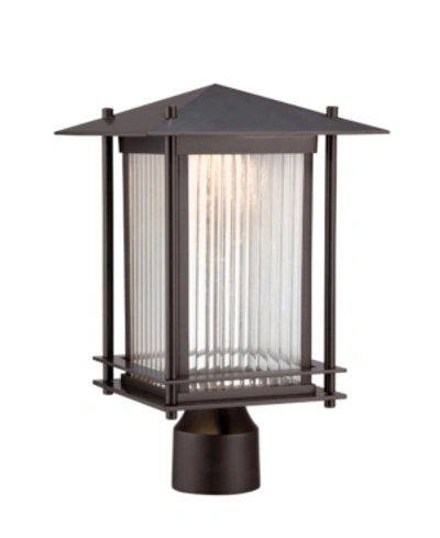 Shop Designer's Fountain Hadley Led Post Lantern In Bronze