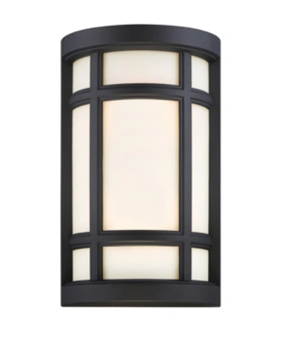 Shop Designer's Fountain Logan Square Wall Sconce In Black