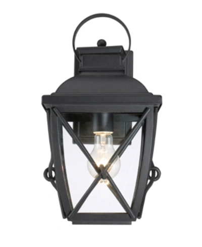 Shop Designer's Fountain Belmont 1 Light Outdoor Wall Lantern In Black