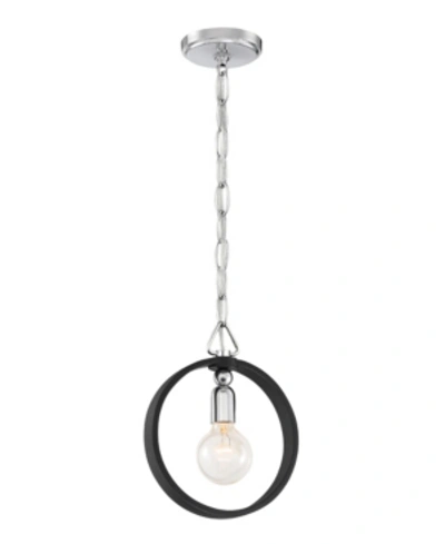 Shop Designer's Fountain Huxton 1 Light Mini-pendant In Black