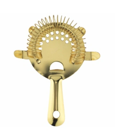 Shop Prince Of Scots 24k Gold-plate 4-prong Strainer