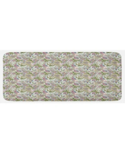 Shop Ambesonne Paisley Kitchen Mat In Multi